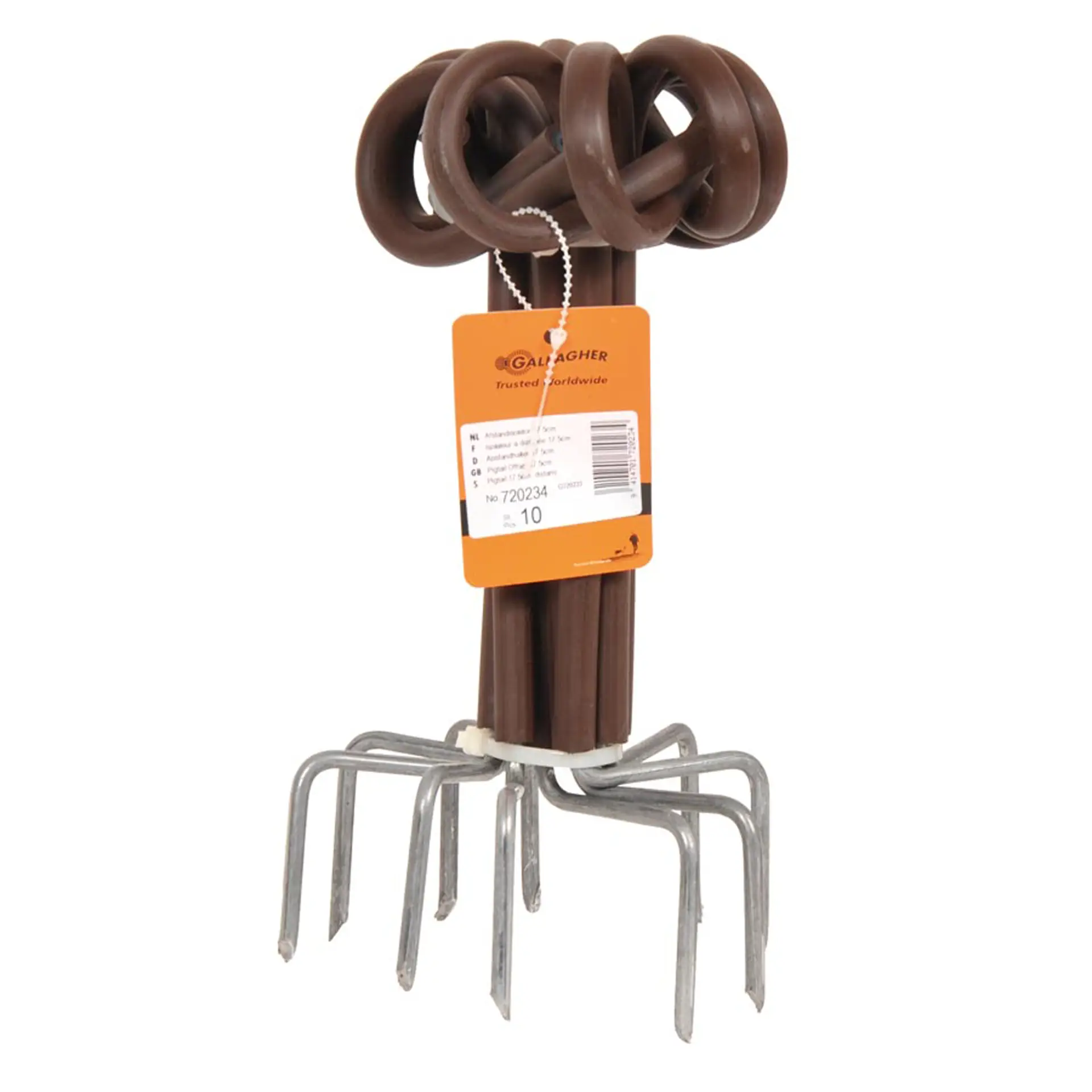 Offset pigtail-isolator 17,5 cm terra (10) (5)