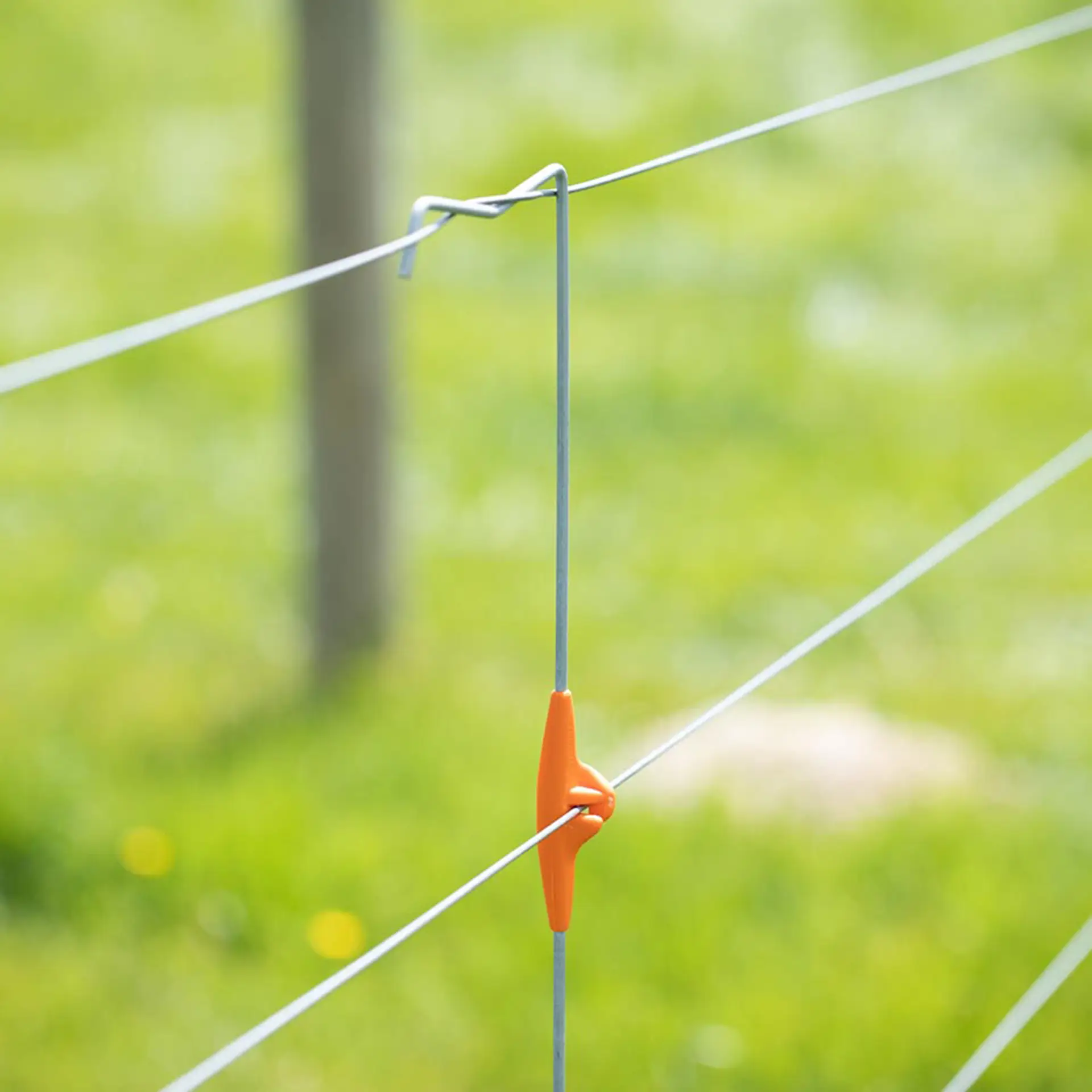 Gallagher gesoleerde lijnpaal 0,95m 5-draads (10) (4)