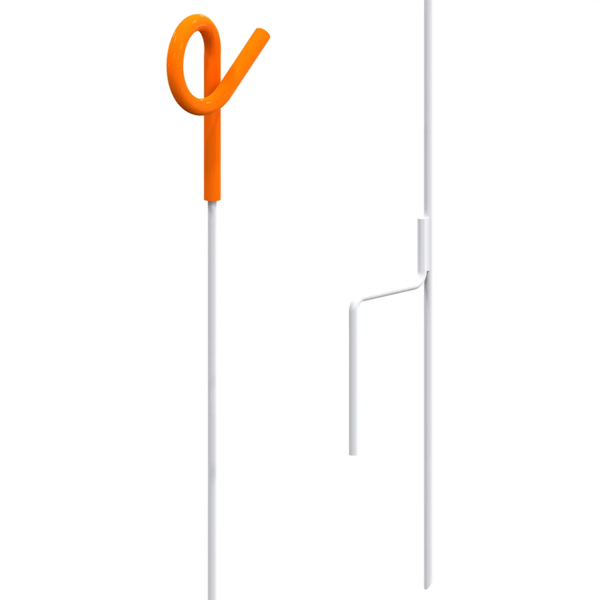 Oranje vlechtpaal 1,00m (10) (2)