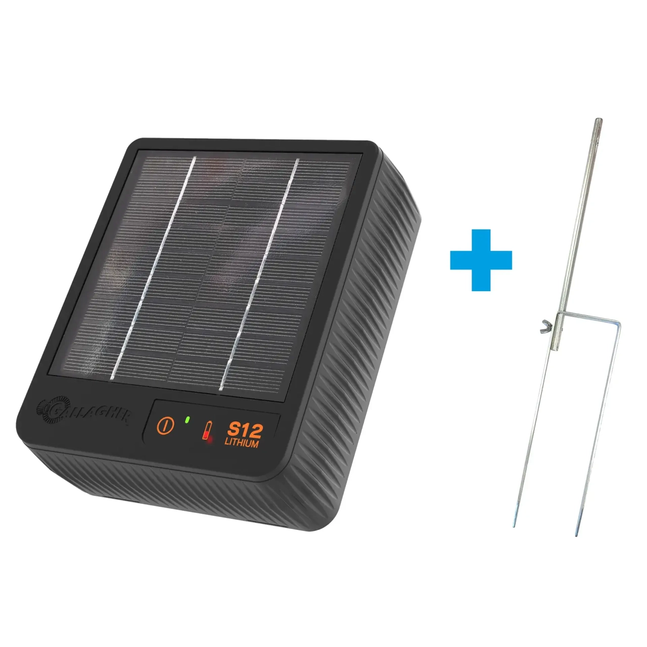 S12 incl. Li-batterij en vrijstaande standaard - 3,2V/0,12J