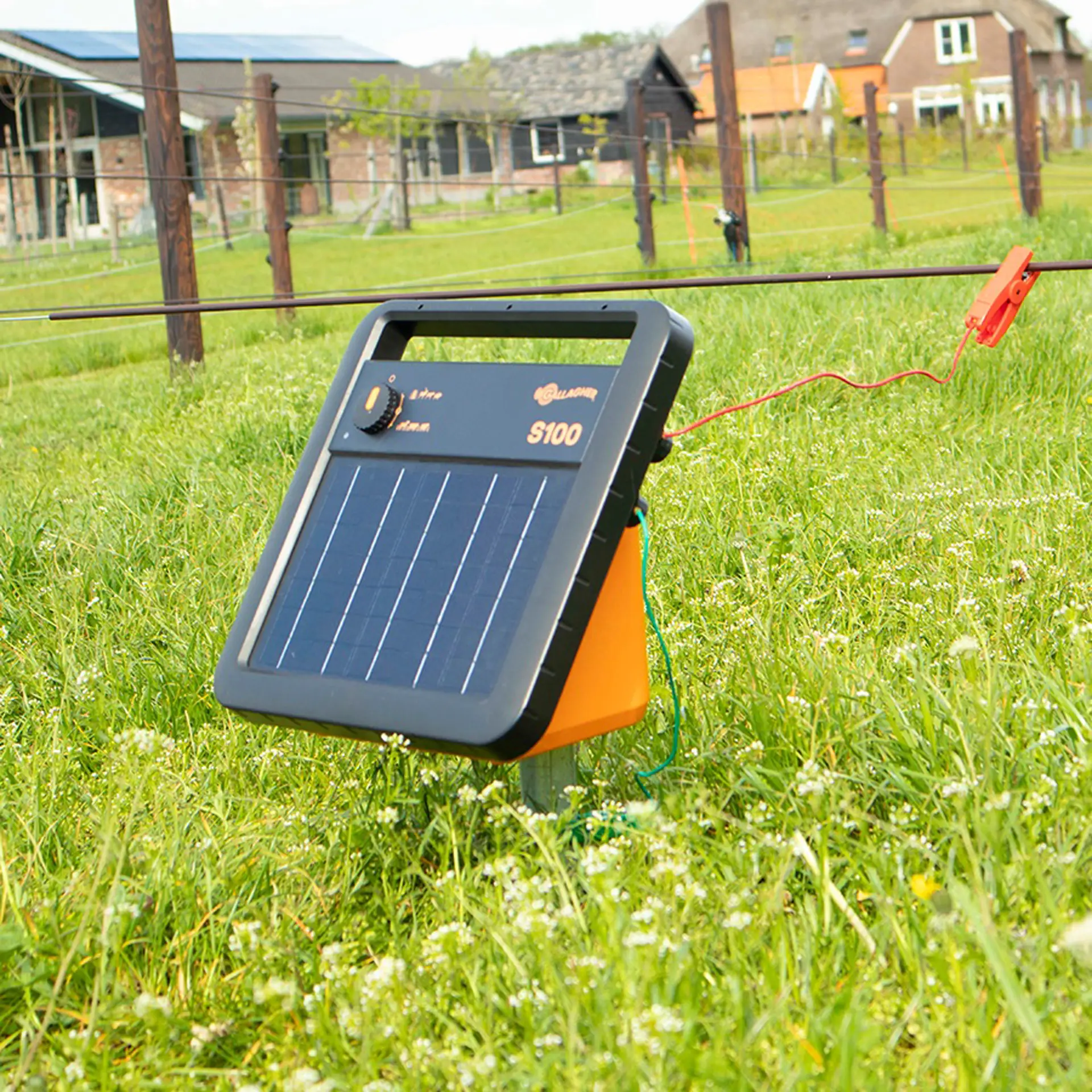 Solar Energizer S100 incl. batterij en vrijstaande standaard - 12V/1,0J (6)
