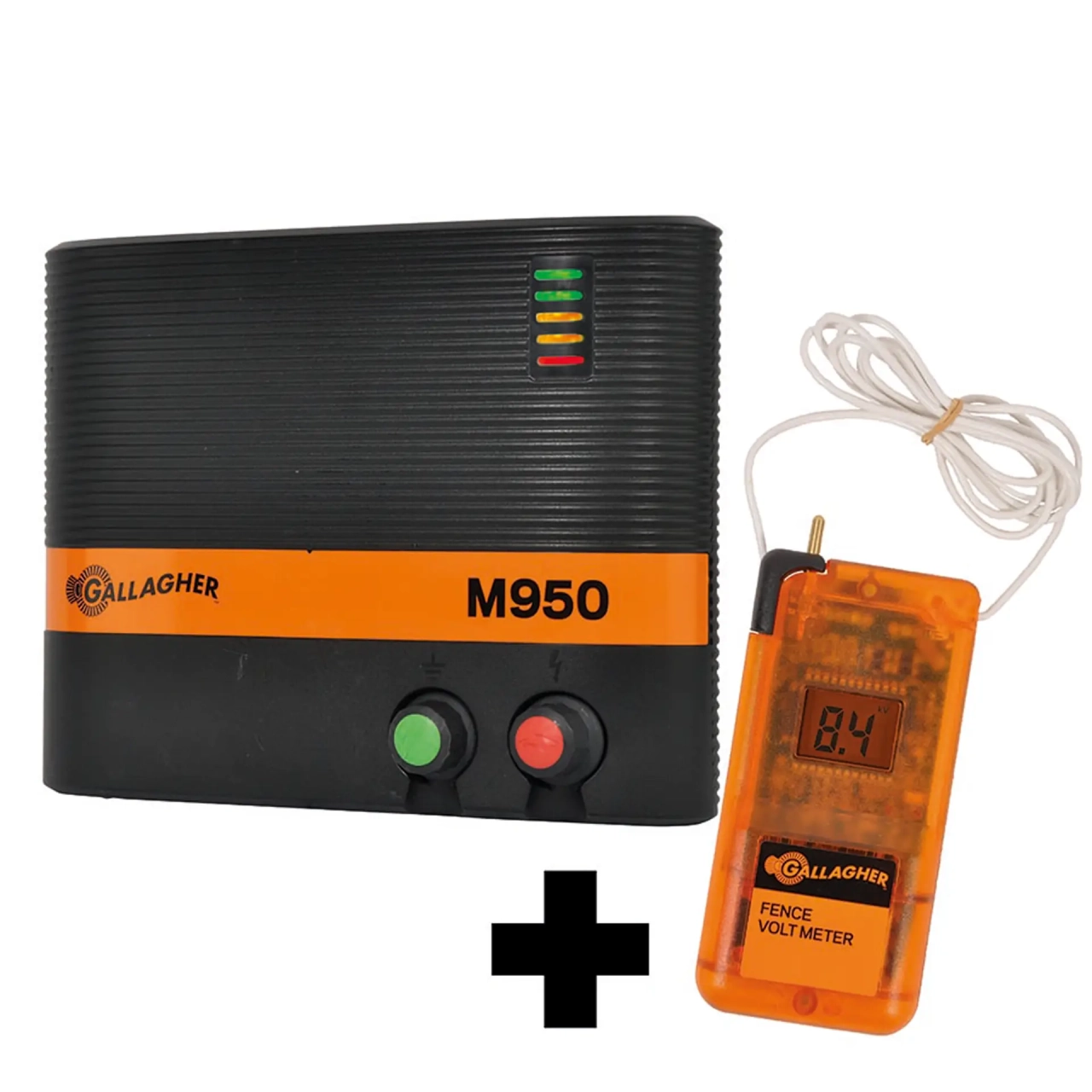 M950 - 230V/9,0J + Gratis afrasteringsvoltmeter