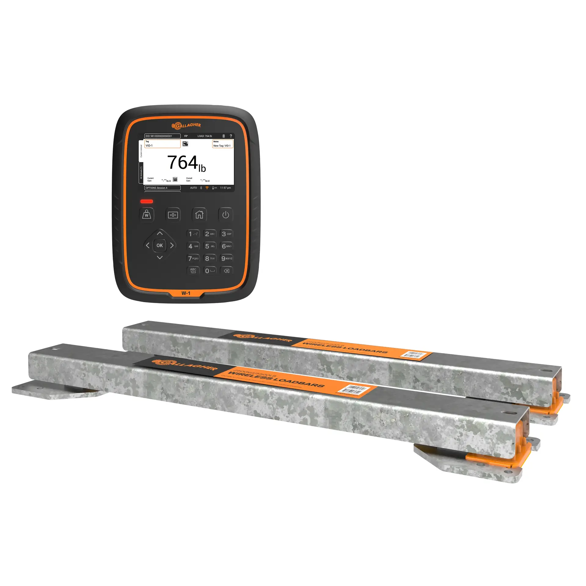Draadloze loadbar kit 1000/W1