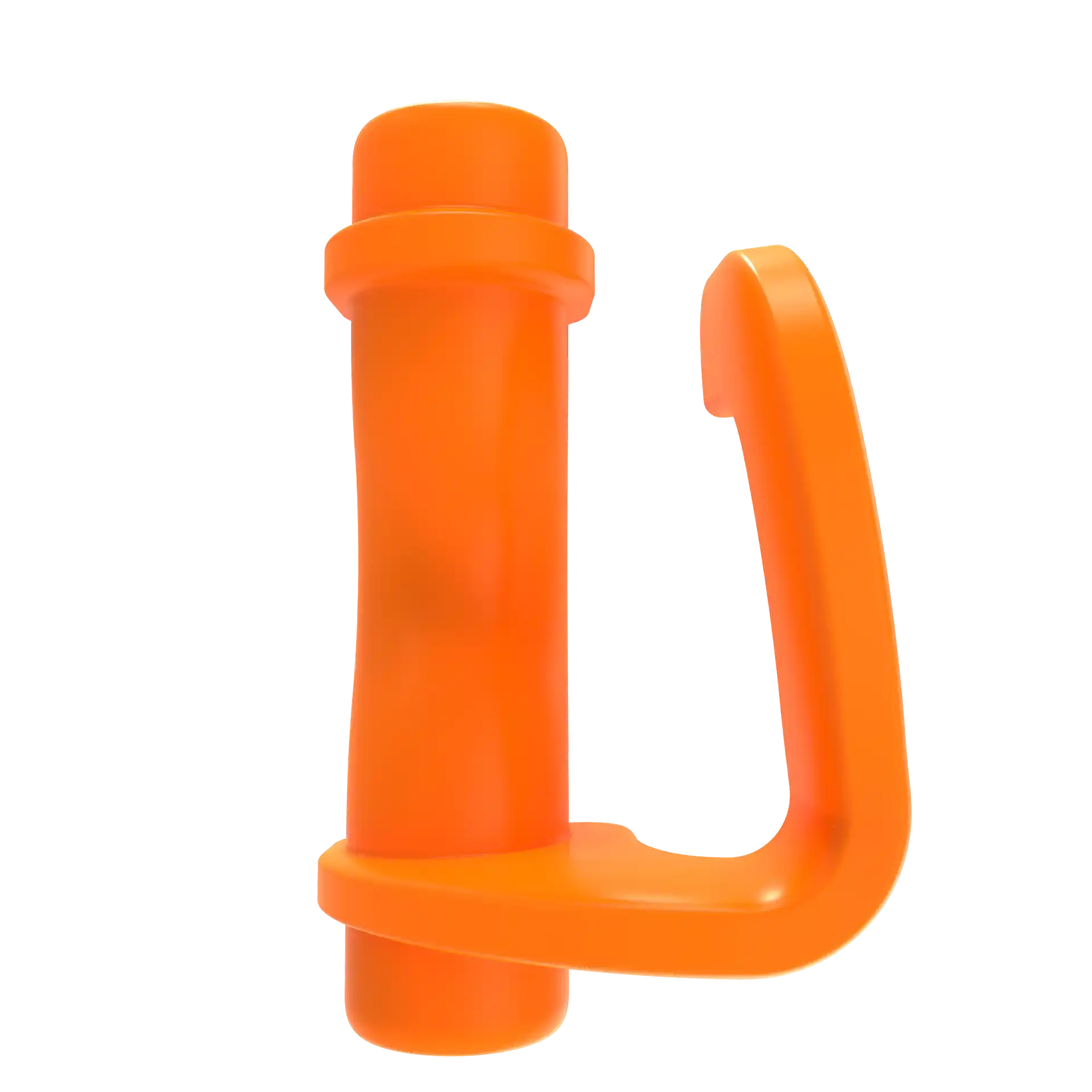 Meeraderige paalisolator oranje (50) (2)
