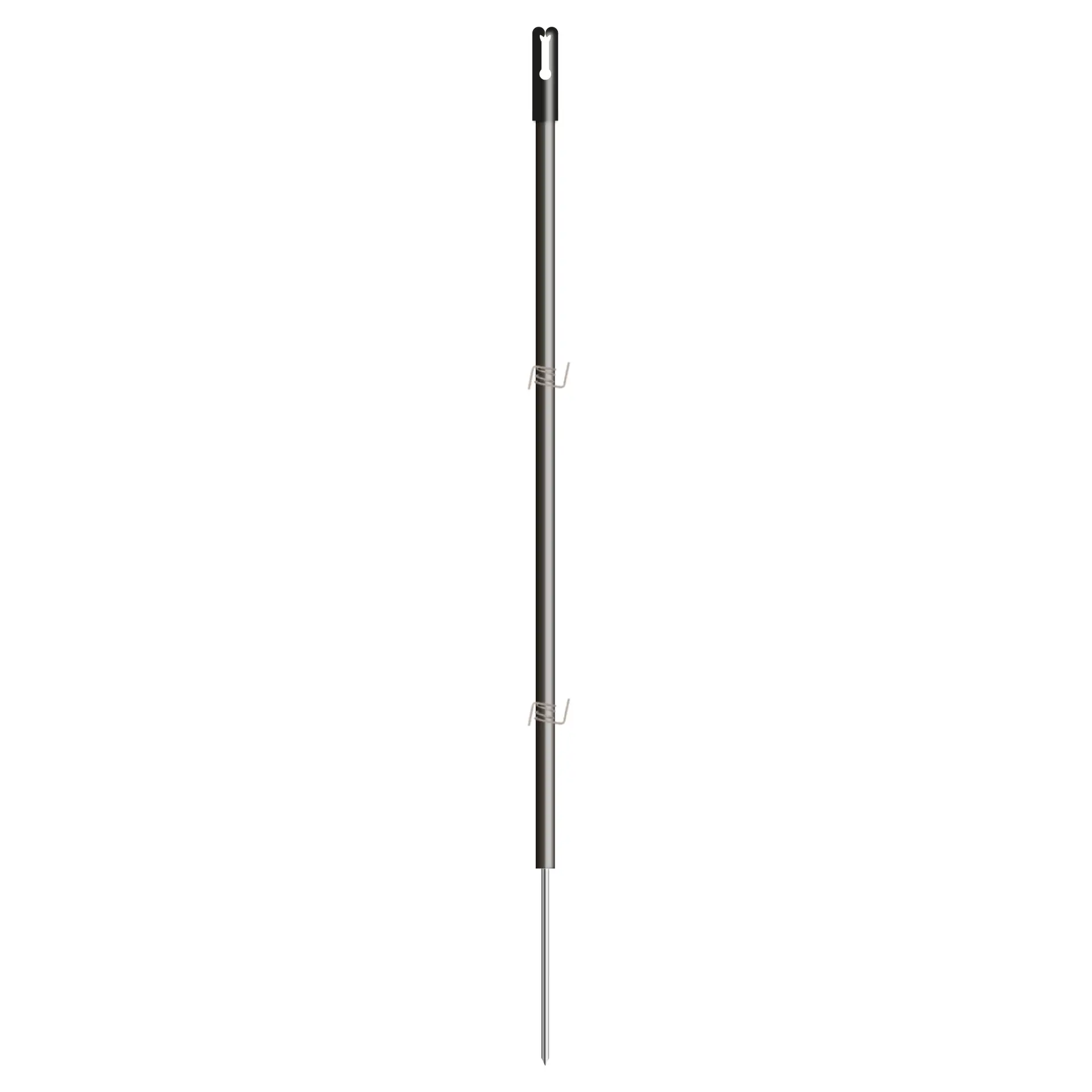 Kunststof paal zwart 13 mm 0,98 m (10) (4)