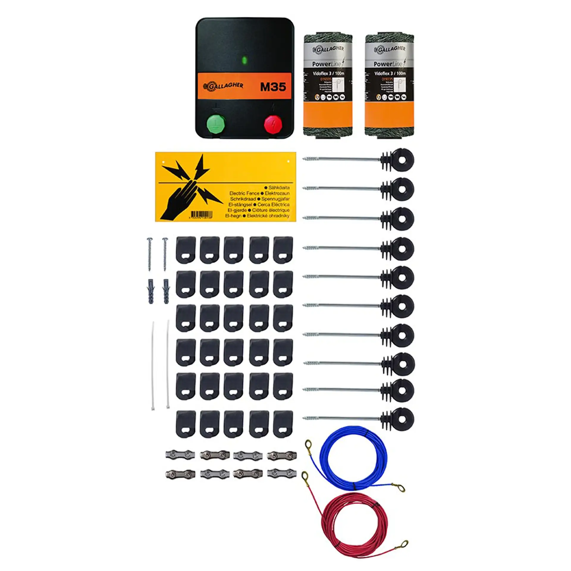 Kattenkit voor omheining M35 230V (2)