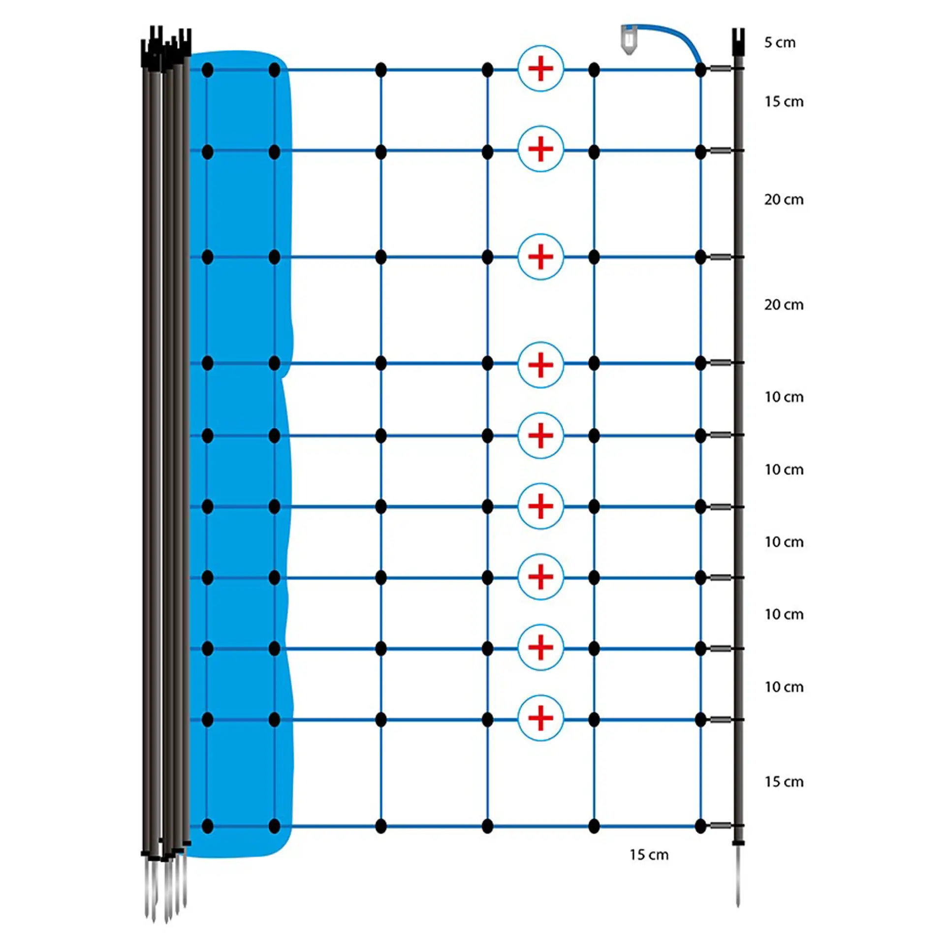 Wolf-net, blauw 120/1W14/B-50m (2)