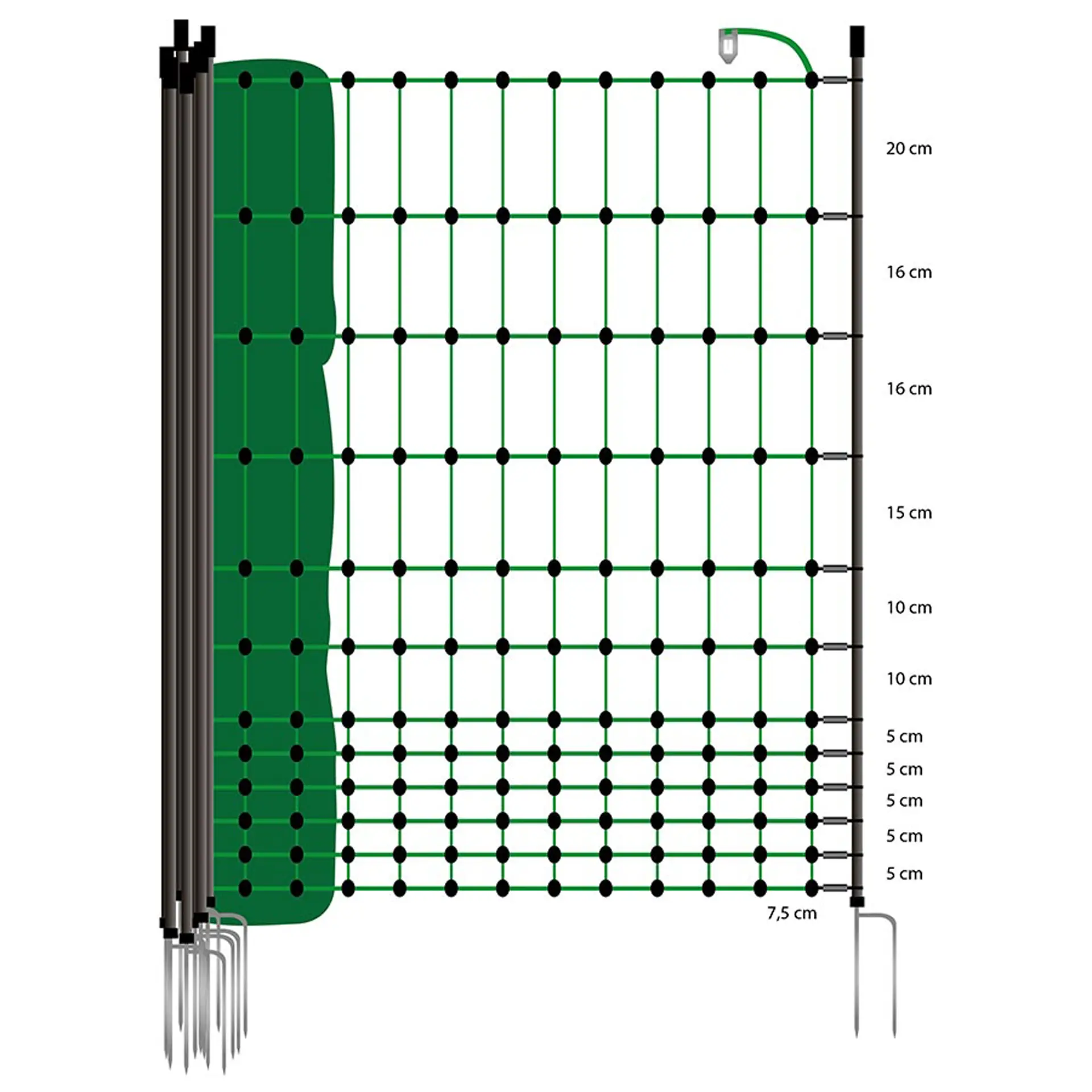 Pluimveenet, Groen 112/1-9/B-25m (2)