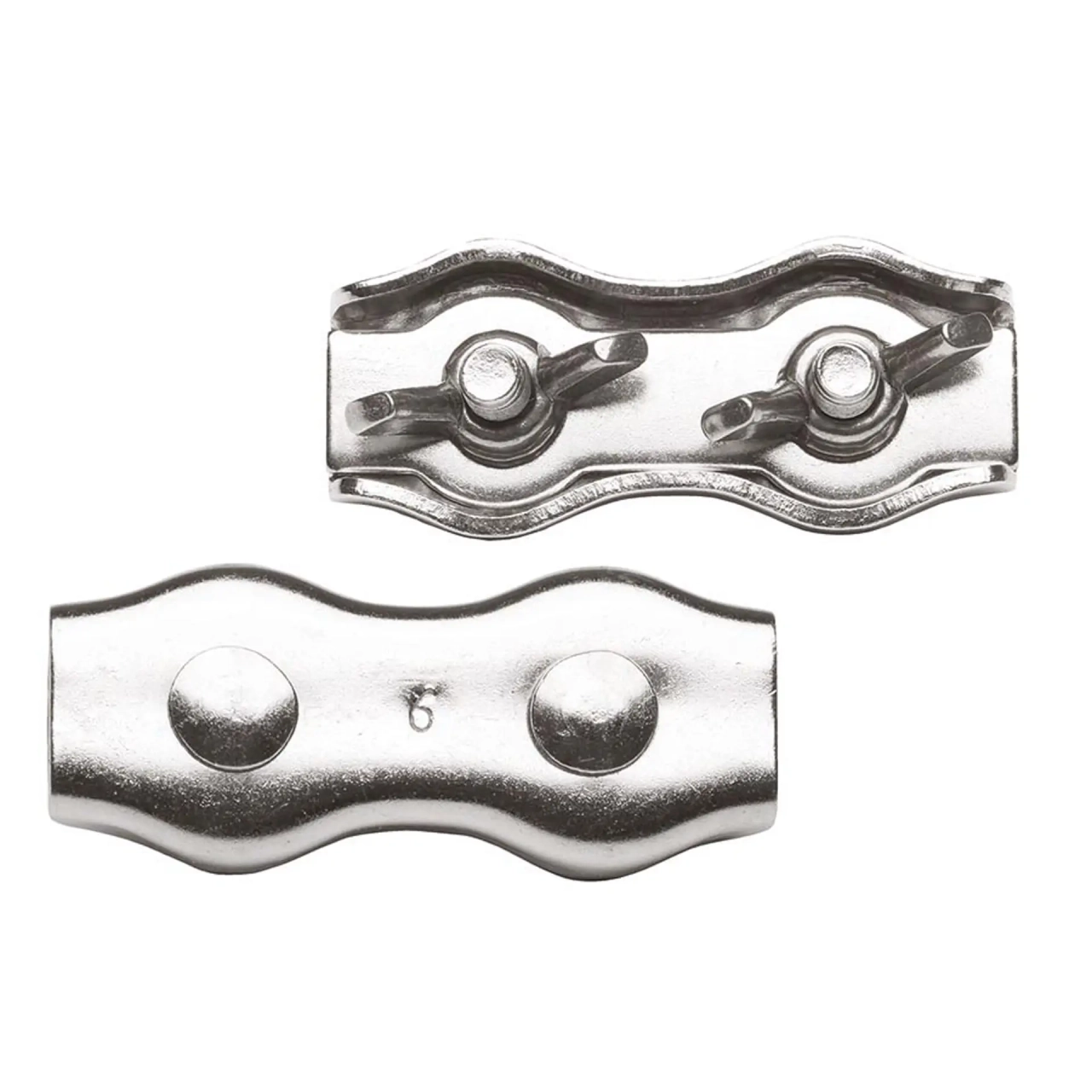 Snoerconnector met vleugelmoer (bulkverpakking)