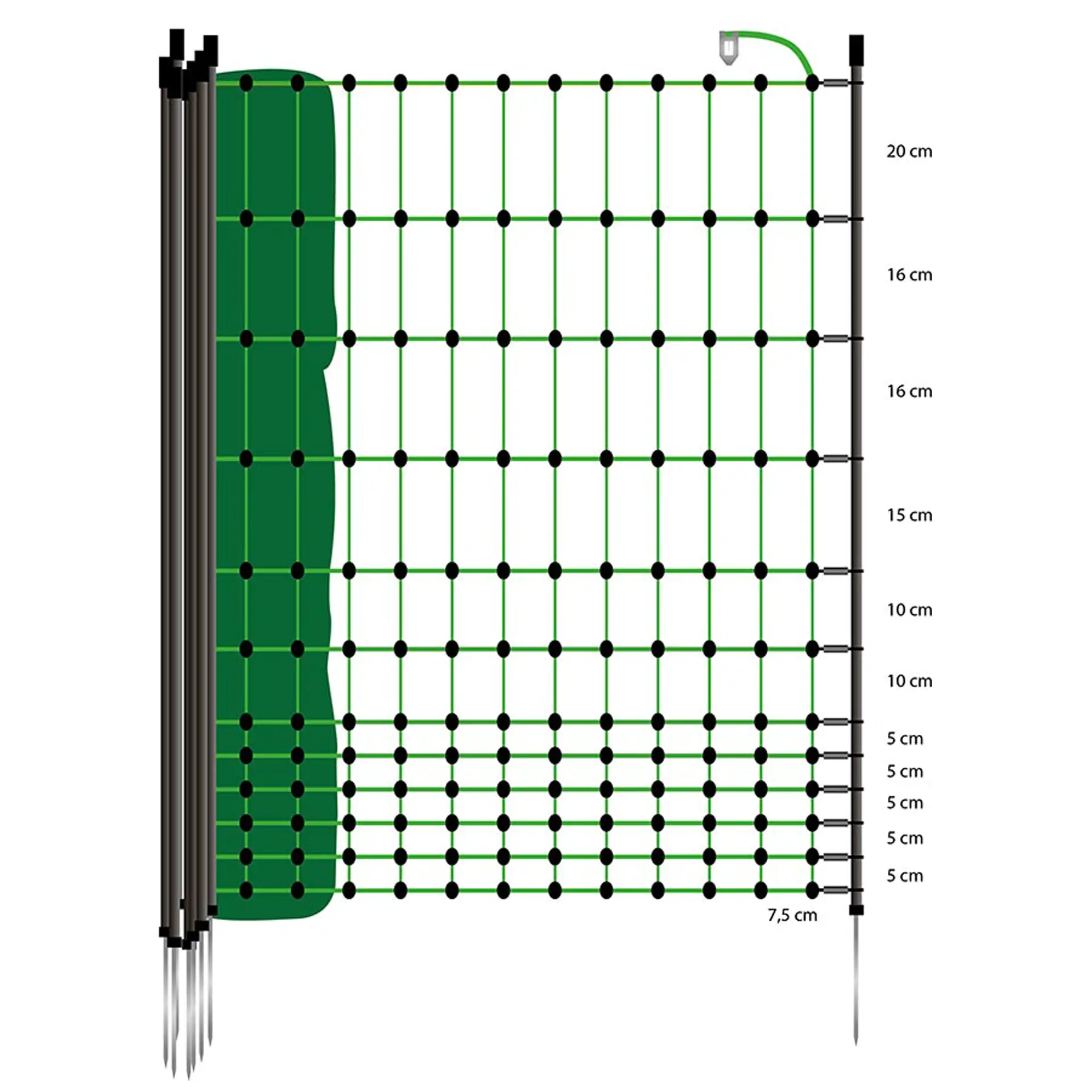 Pluimveenet, Groen 112/1-15/B-50m (2)