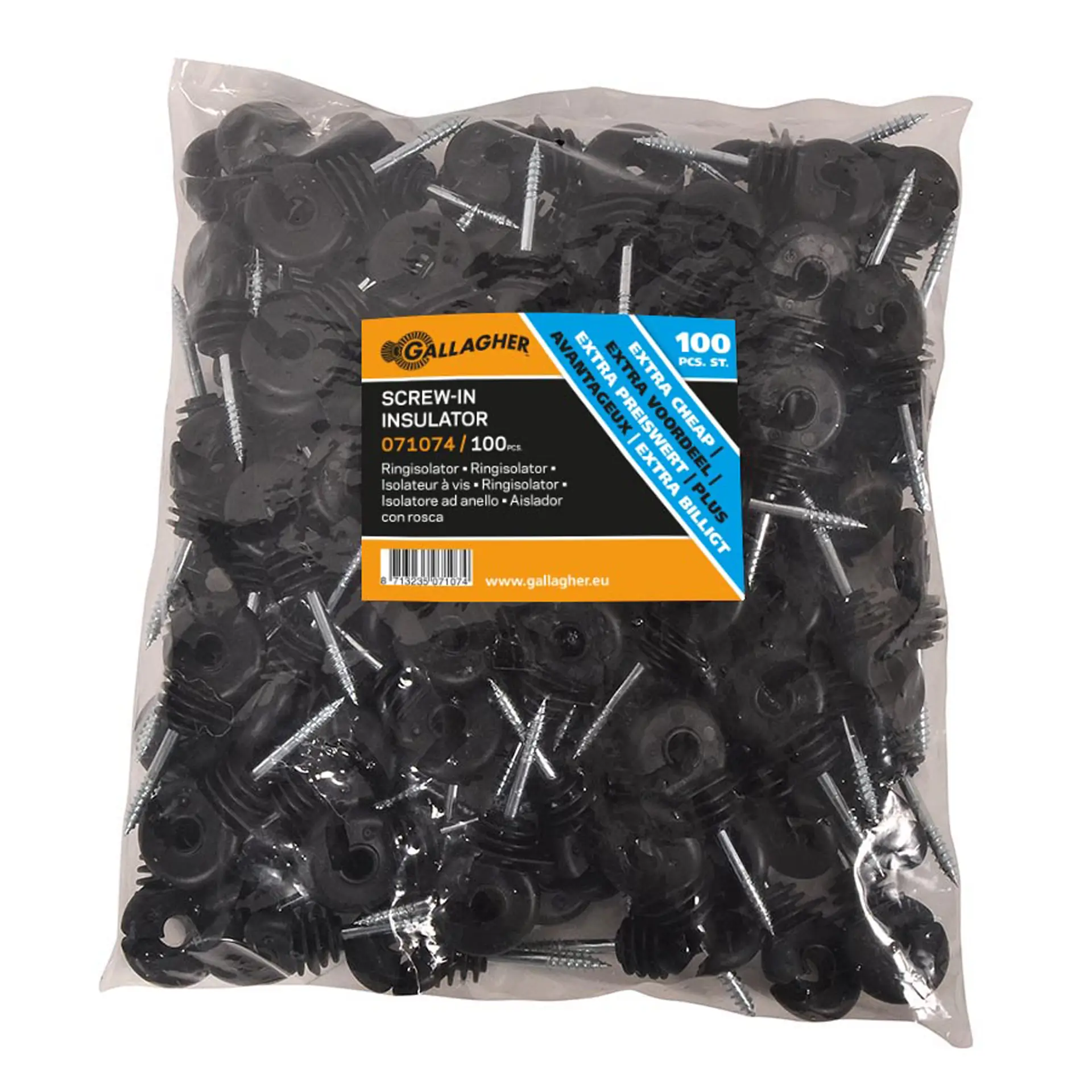 Promopack 100x Schroefbare Isolator in zak (4)