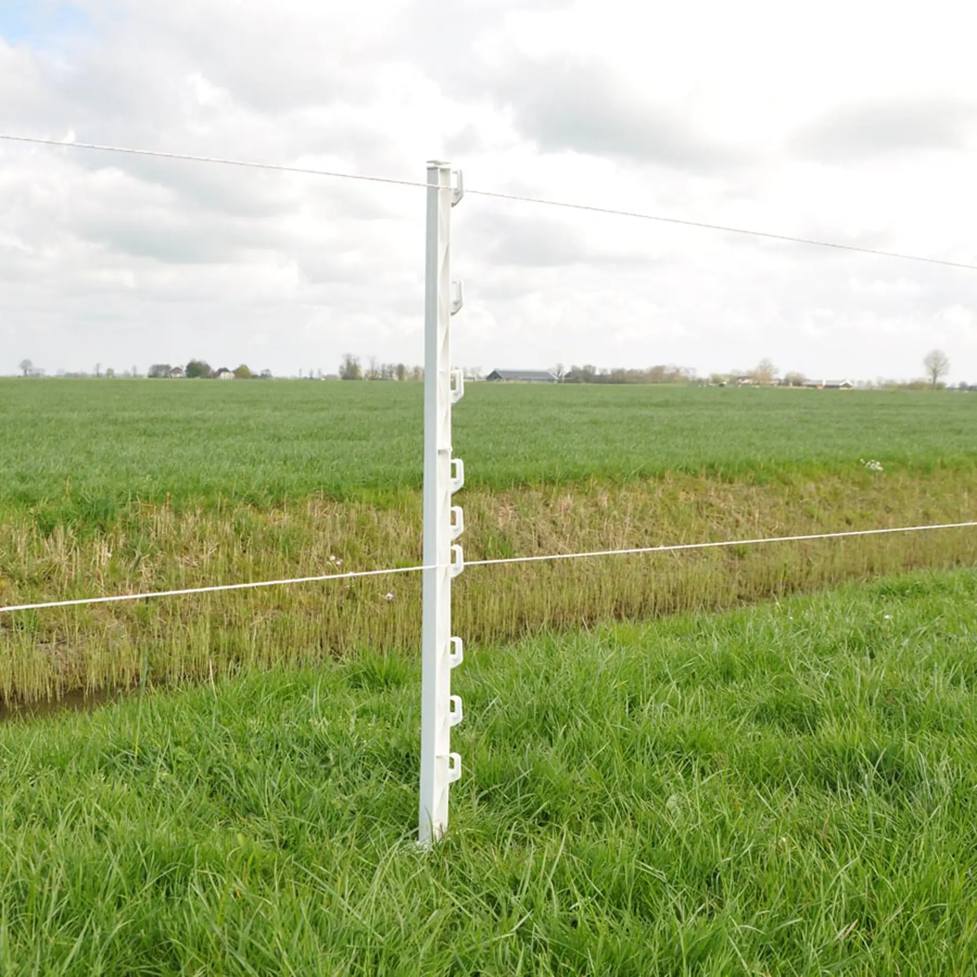Duopack Vario paal wit 1,00m (2x10) (3)