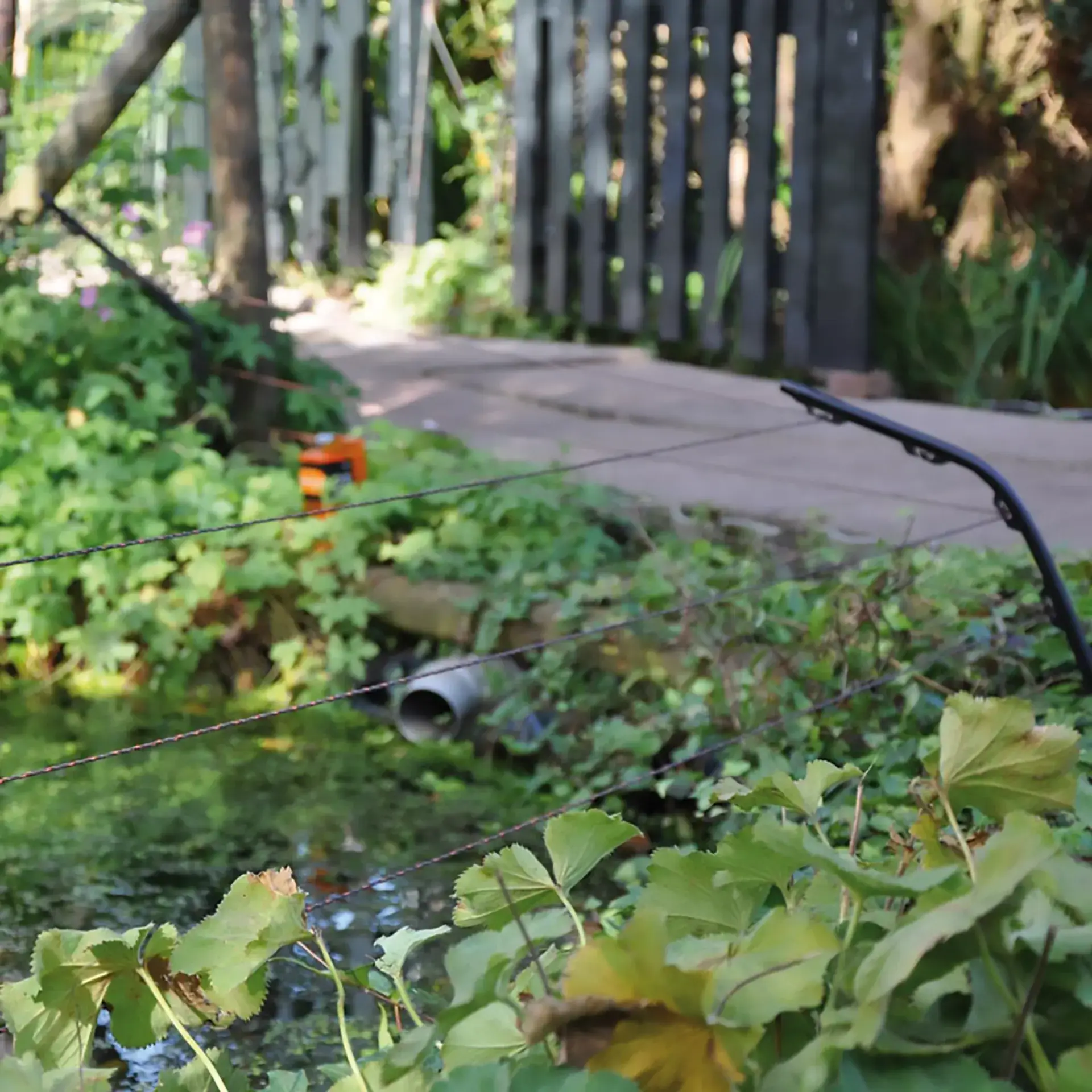 Tuin-/vijverpaal zwart (5) (5)