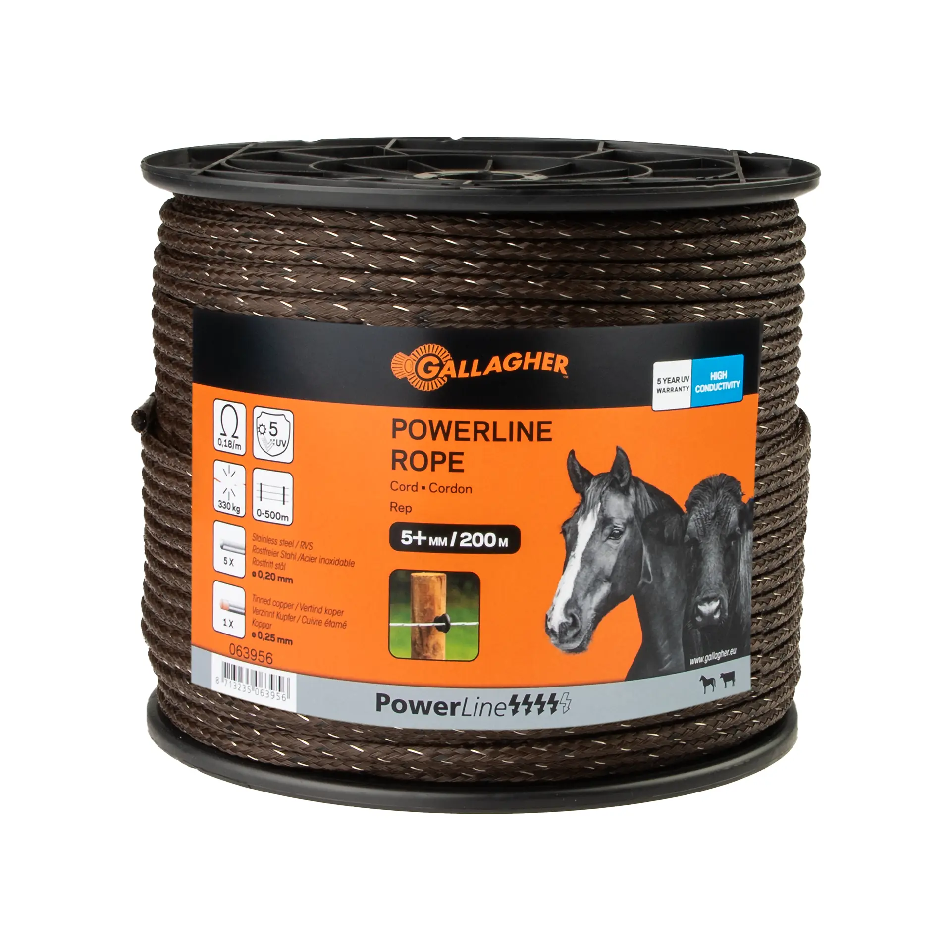 PowerLine gevlochten Terra touw 200m