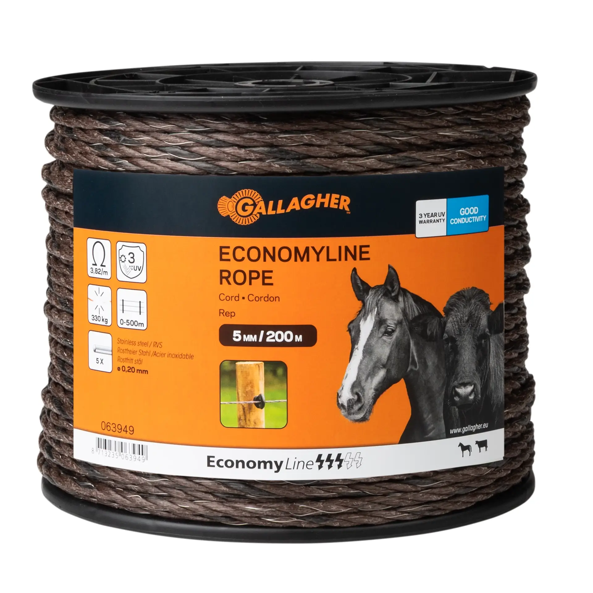 EconomyLine Terra-touw 200m
