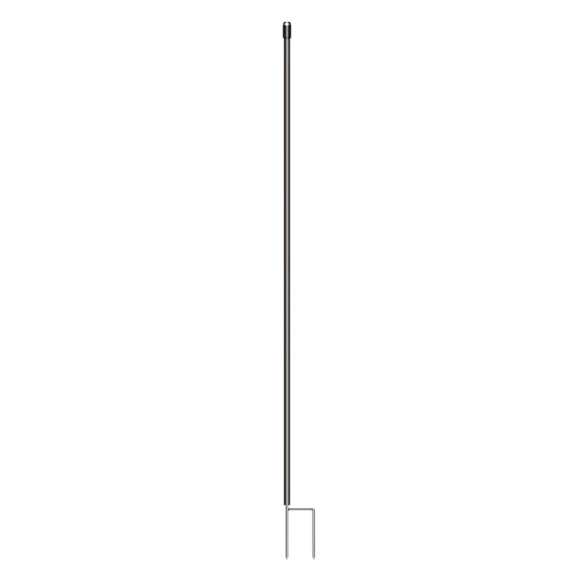 Kunststof paal zwart 19 mm 2,00 m (10)