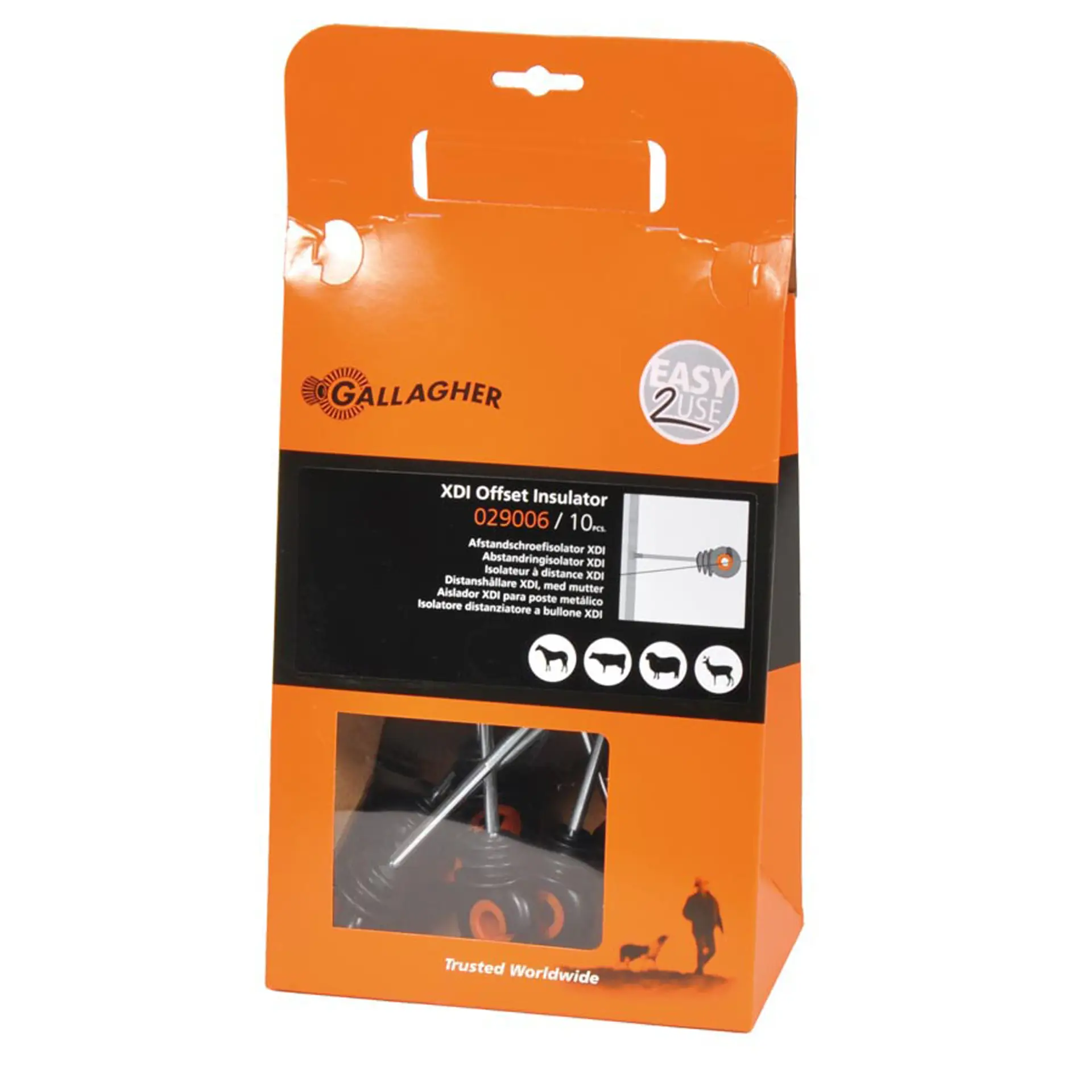 XDI offset boutisolator 20cm/M6 (10) (2)
