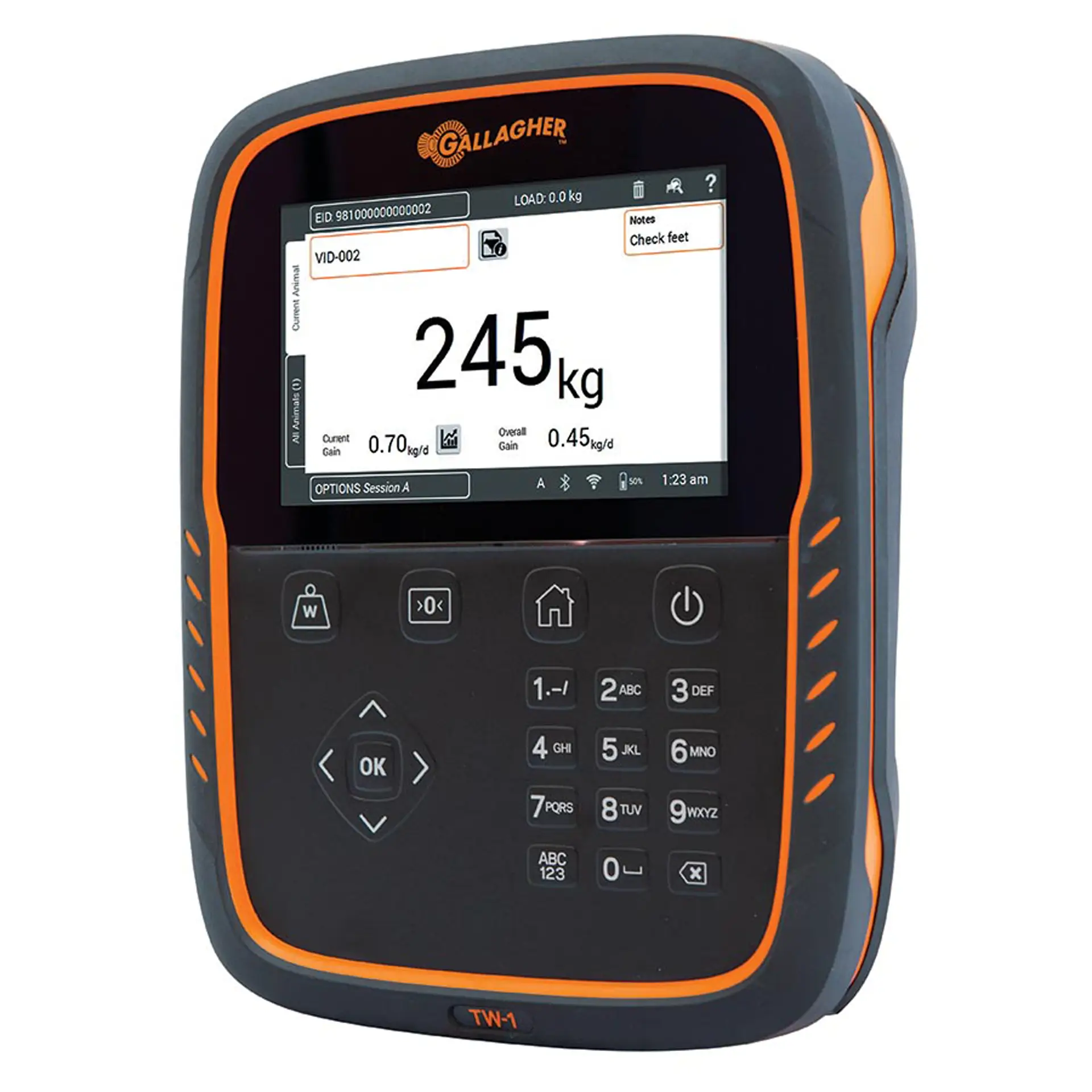 TW-1 Weegschaal