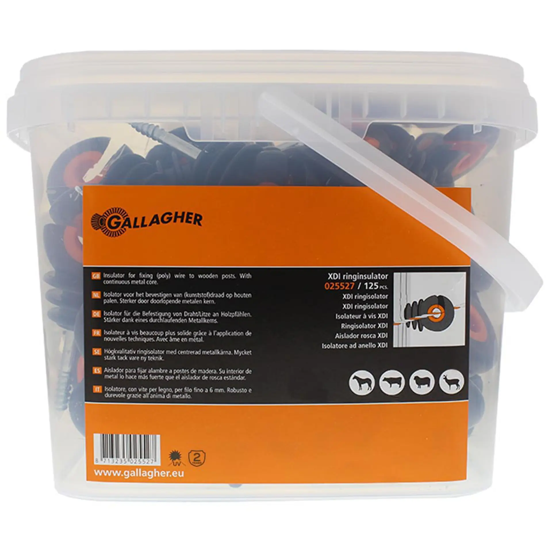 XDI inschroefisolator (125) (10)