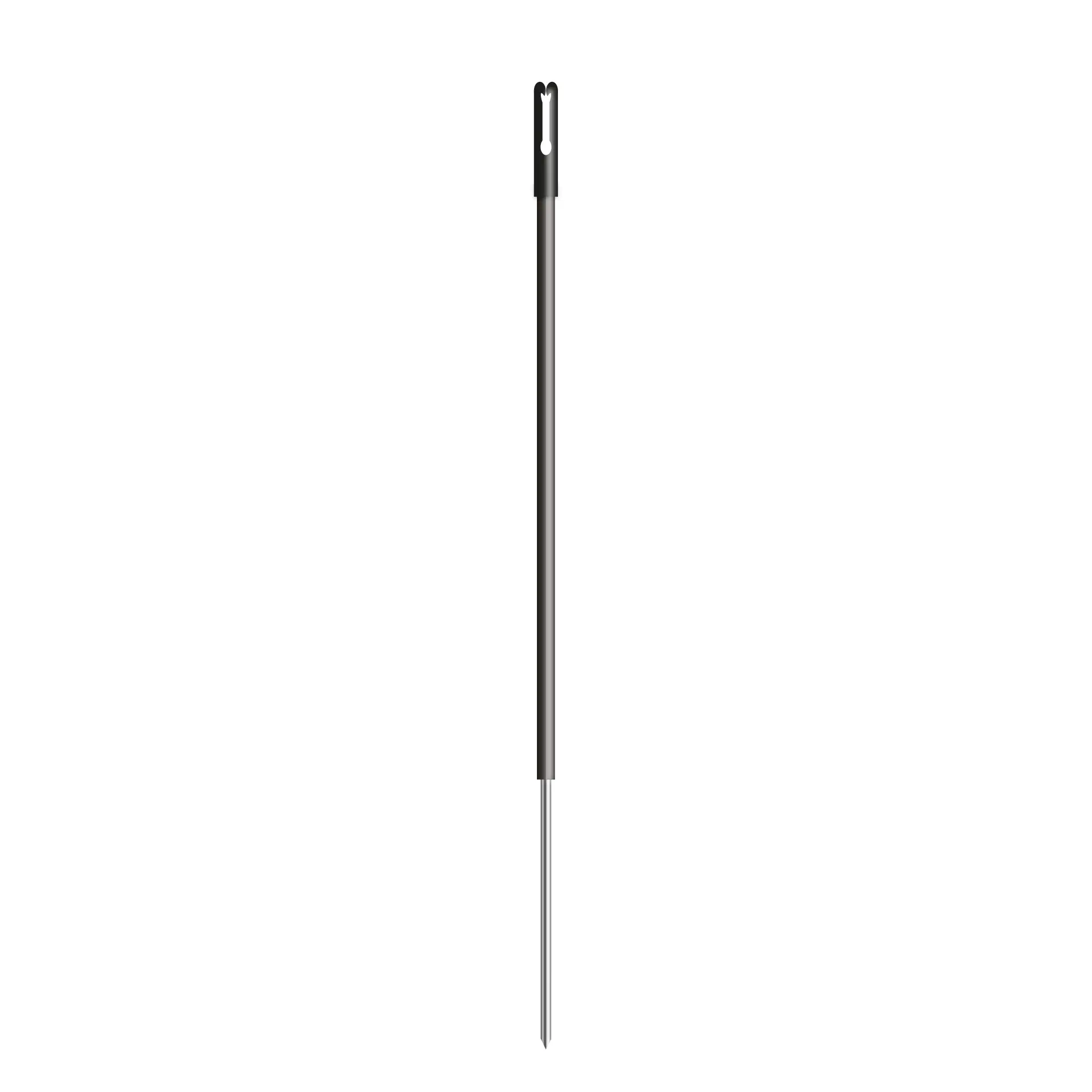 Kunststof paal zwart 13 mm 0,70 m (10)