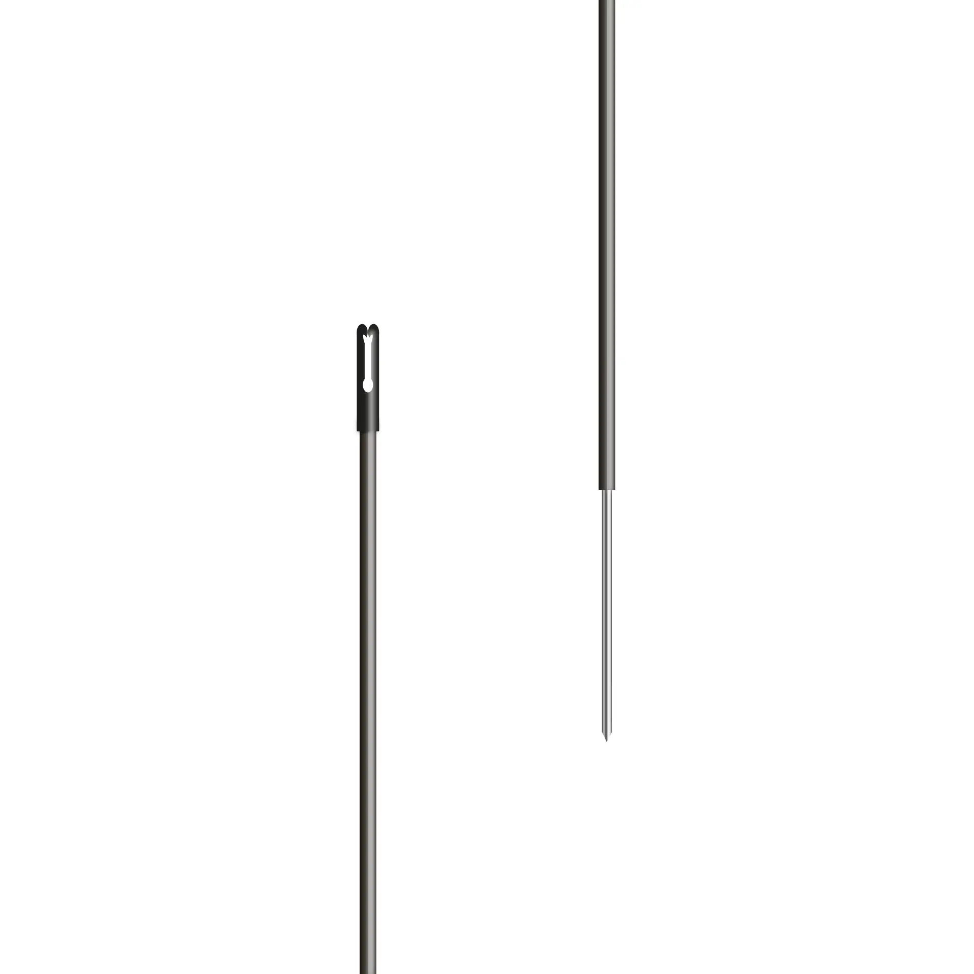 Kunststof paal zwart 13 mm 0,70 m (10) (3)