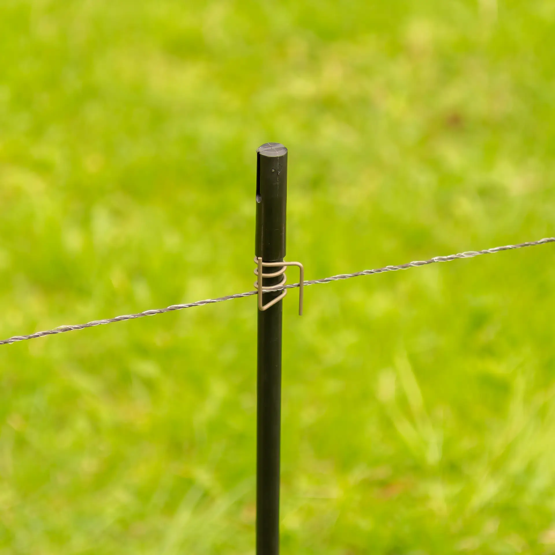 Kunststof paal zwart 13 mm 0,70 m (10) (5)