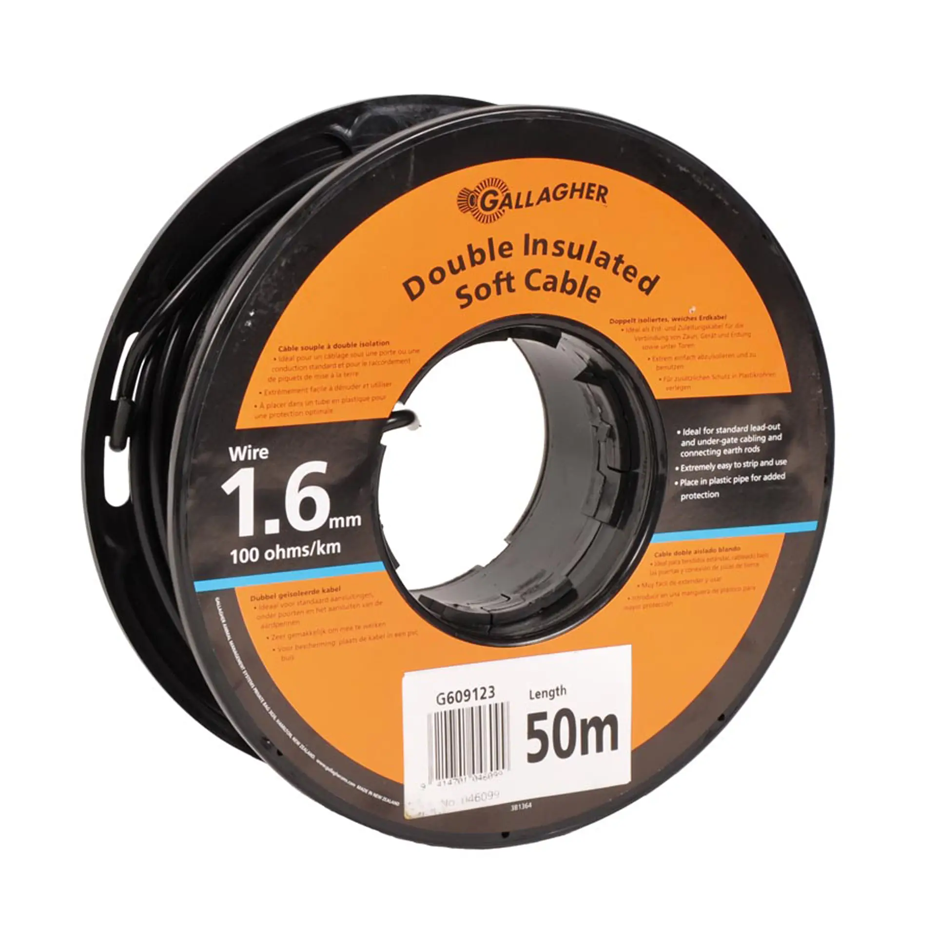 Aansluitkabel 1,6 mm 50 m 100 Ohm/km (2)
