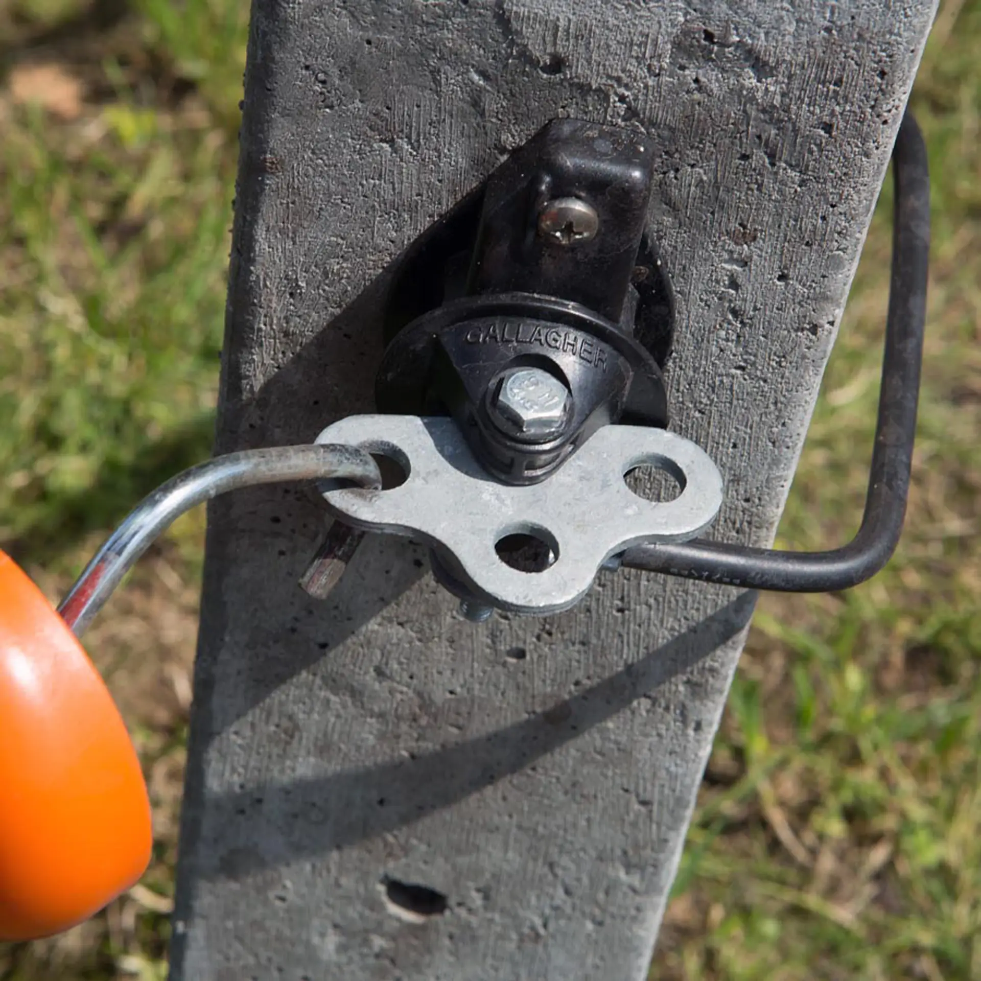 Deurgreepanker 3-weg schroefbevestiging zwart (4) (3)