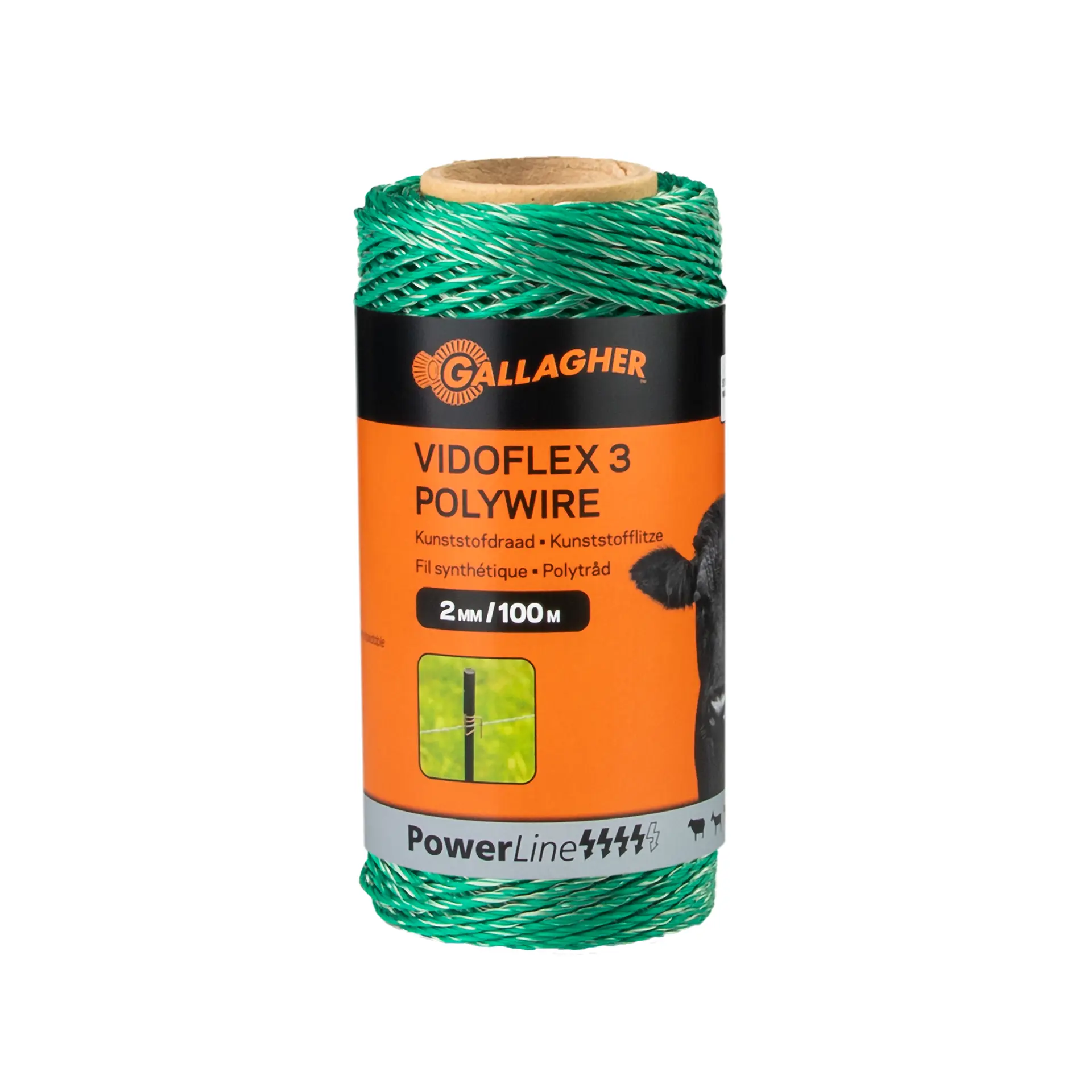 Vidoflex 3 PowerLine Groen 100m