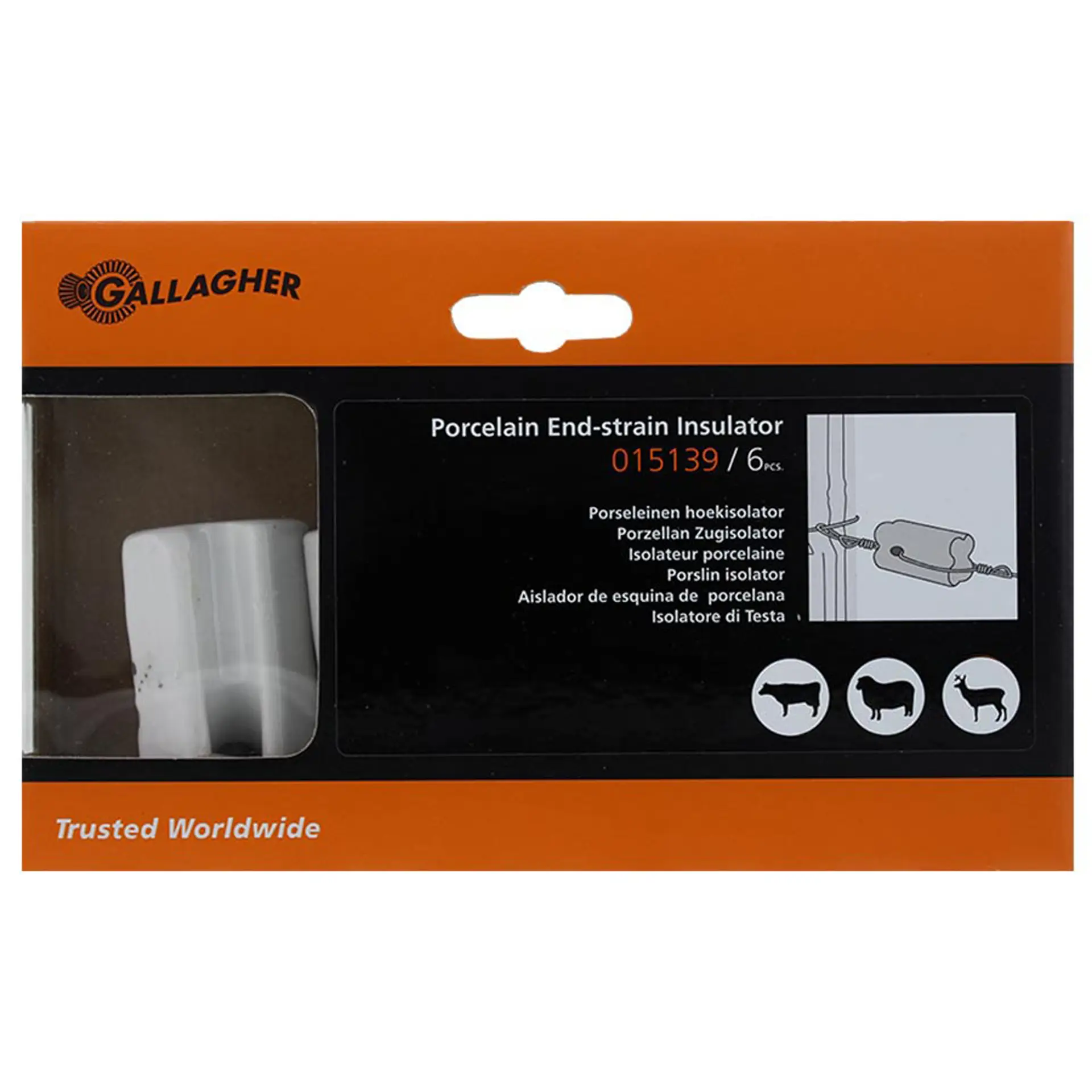Porseleinen spanningsisolator (6) (4)