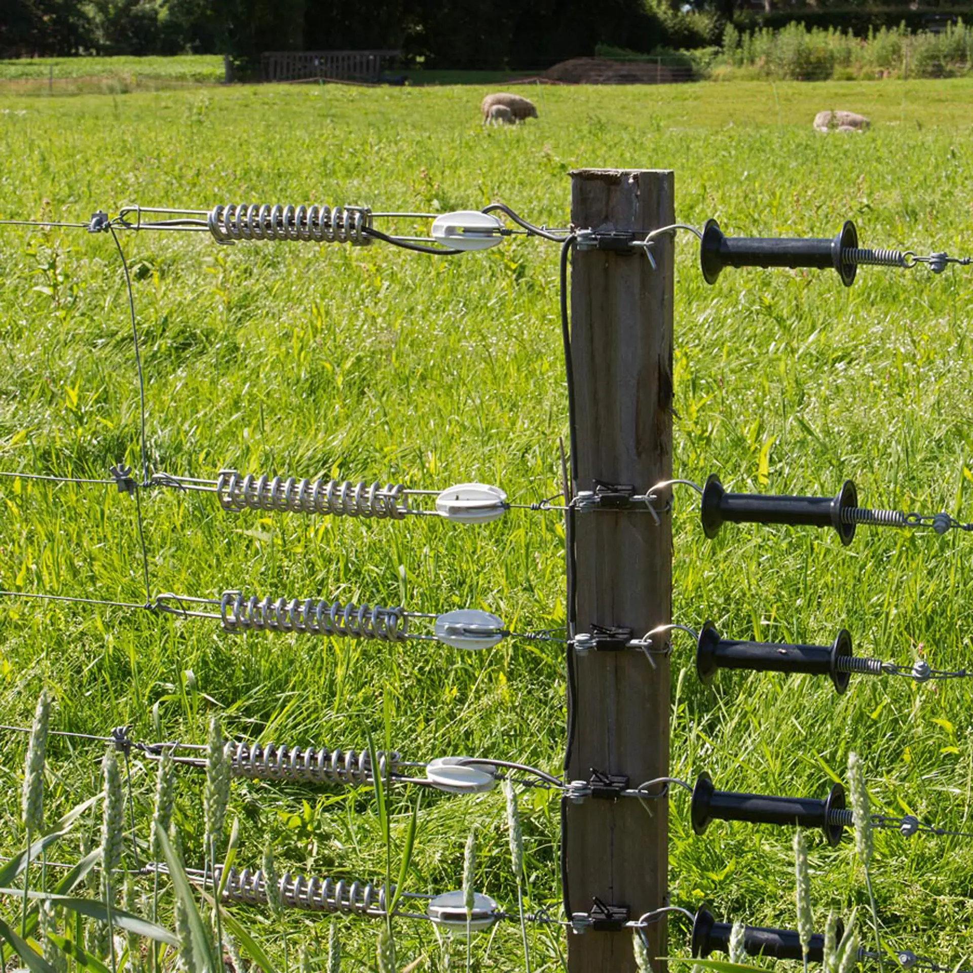 Versterkte trekisolator wit (100) (6)