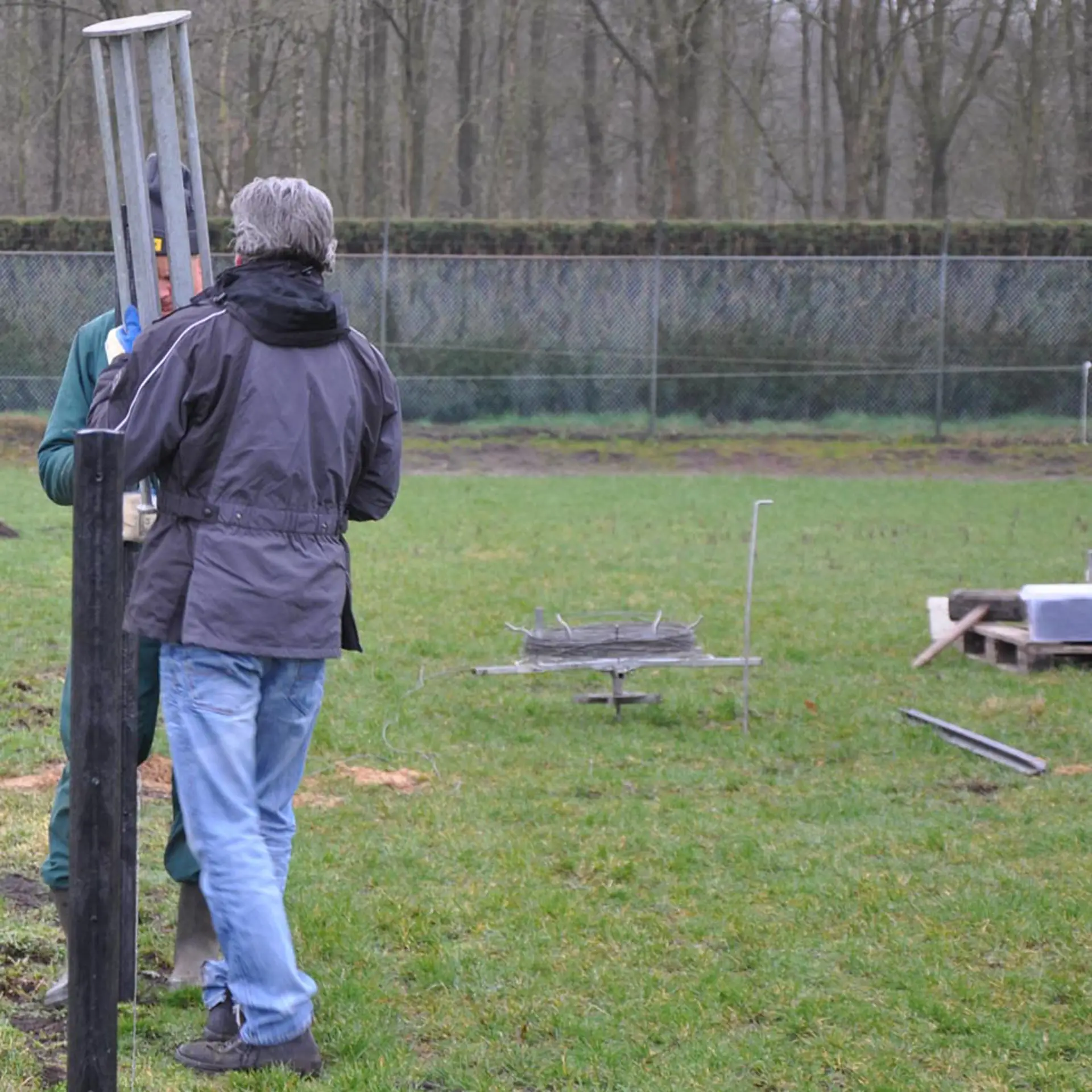 Draaddispenser voor afrasteringsdraad (3)