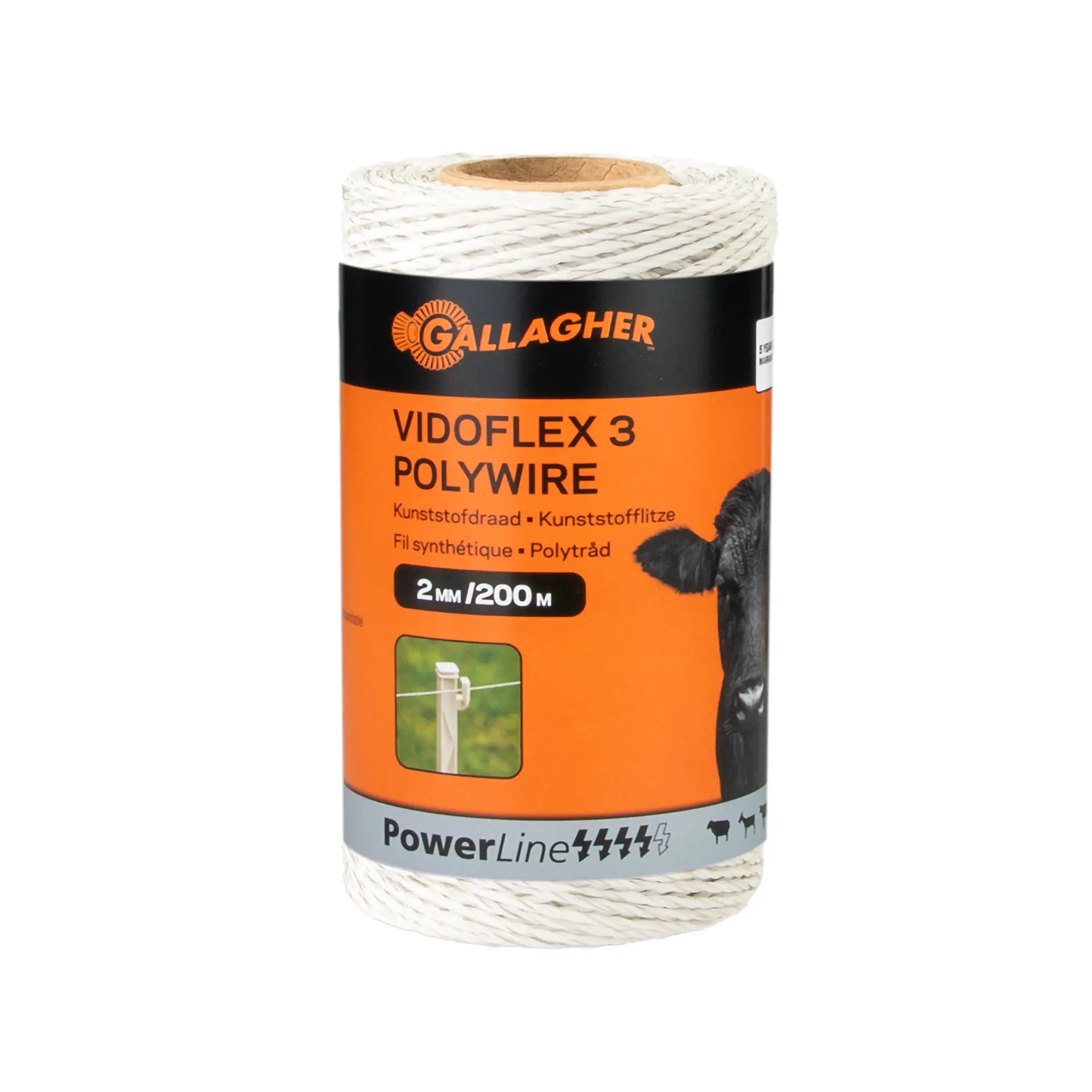 Vidoflex 3 PowerLine Wit 200m