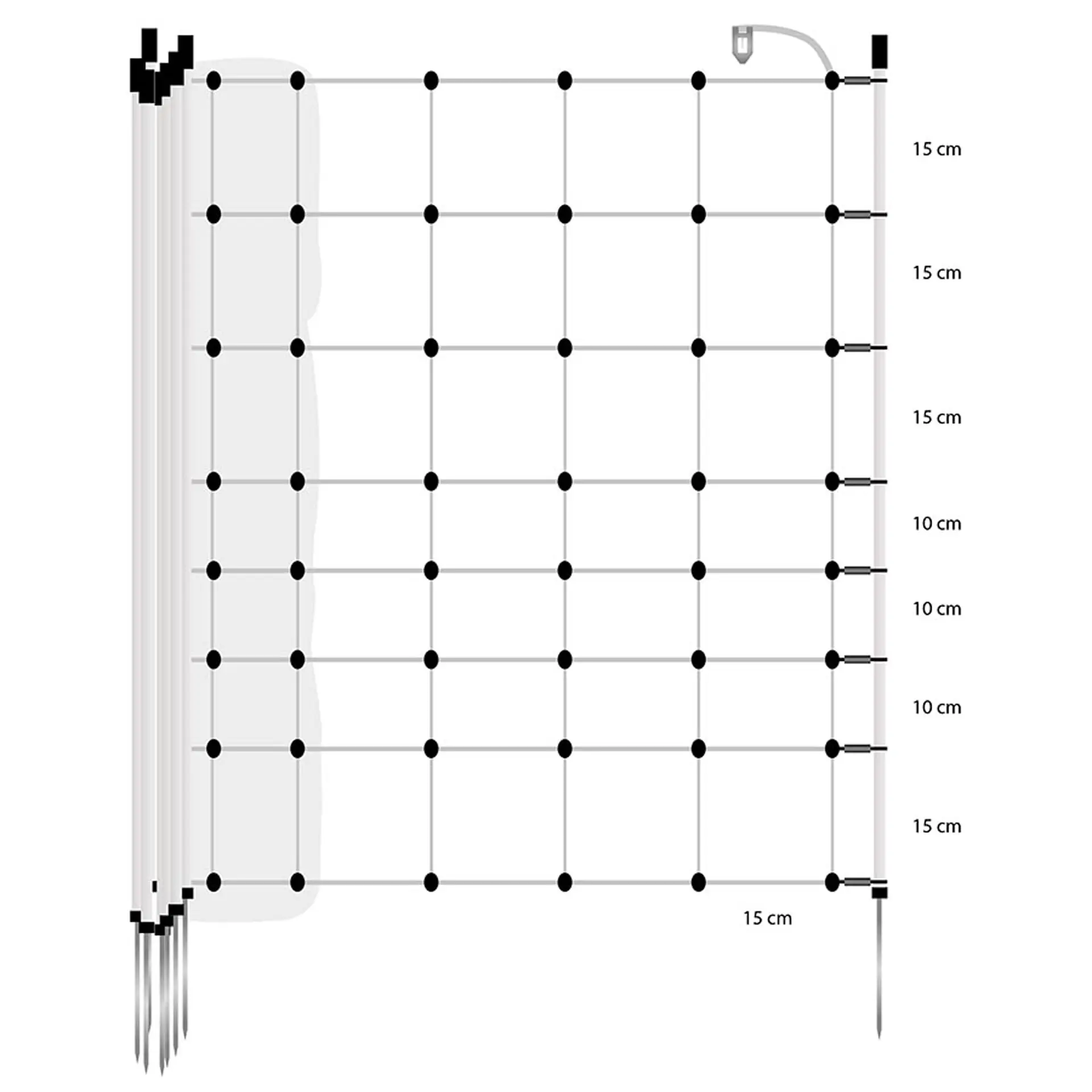 Schapen Turbo-net, wit 90/1-14/W-50m (2)