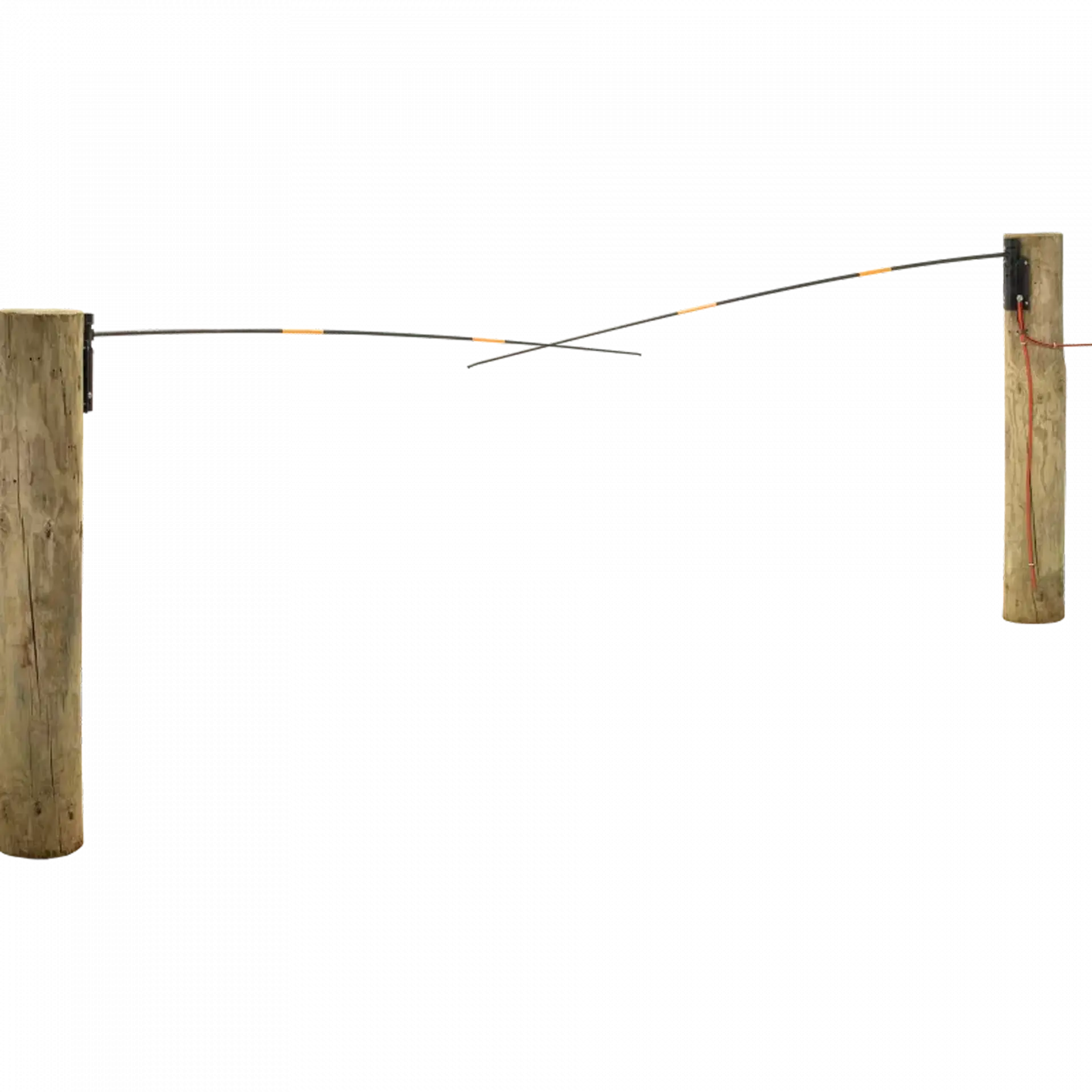 Doorrijpoort van 3,7 meter