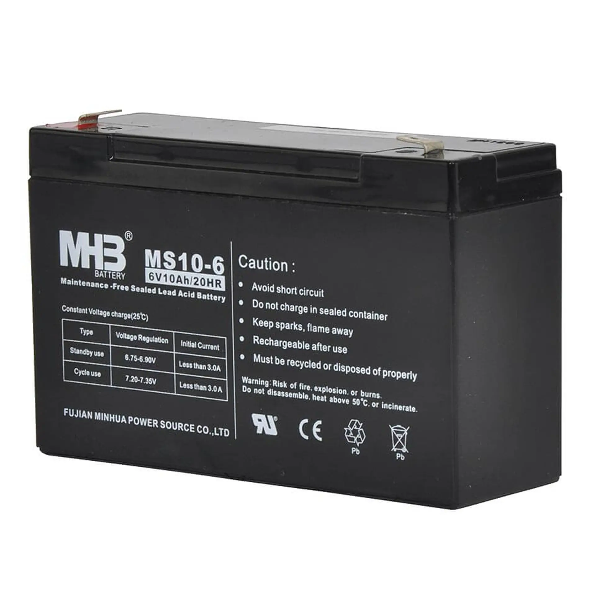 Accu 6V/12Ah - S40, S40LE